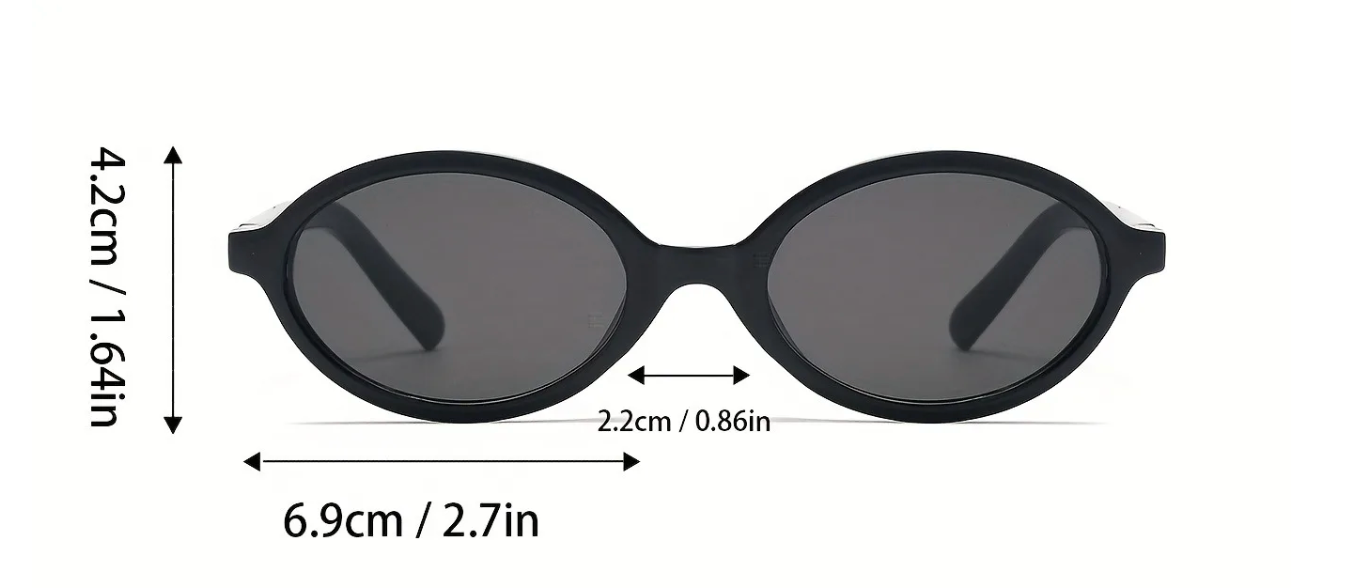 Milu Sunglasses Print Transparente