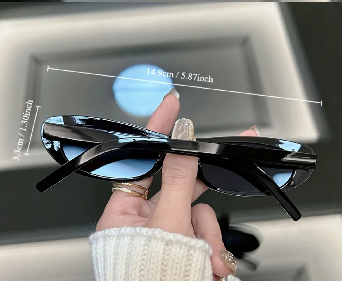 Slim Sunglasses Negro
