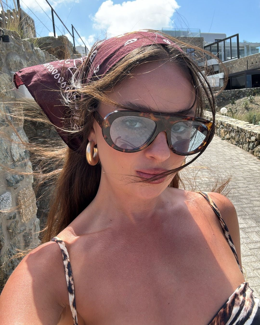 Bold Sunglasses Azul