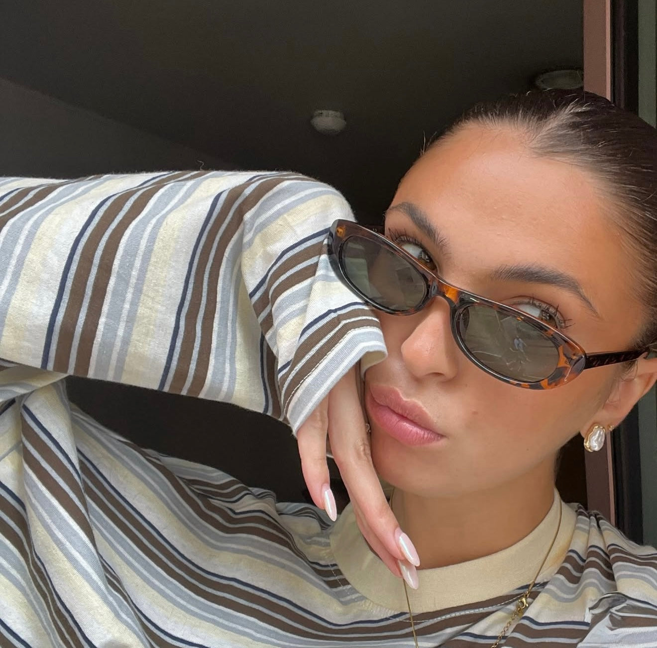 Slim Sunglasses Print