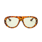 Bold Sunglasses Print Verde